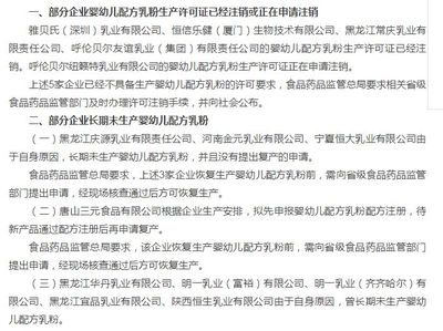 信任与选择 从监管者视角看国产婴幼儿配方乳粉